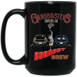Load image into Gallery viewer, Burnout Brew Black Mug, 15 oz.