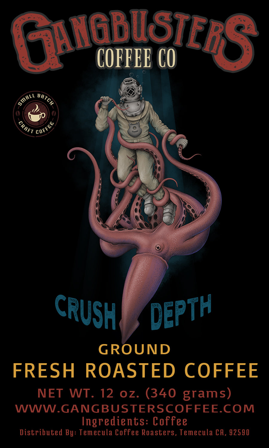Crush Depth | Full-Bodied Colombian Coffee