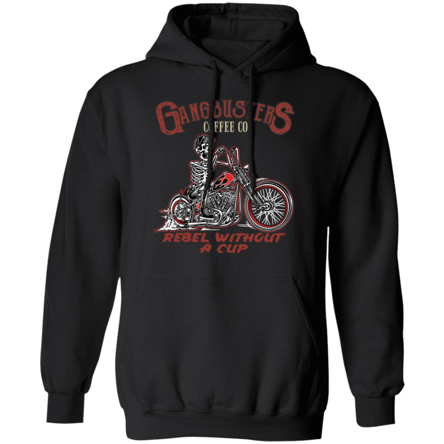 Rebel Without A Cup Pullover Hoodie (Unisex)